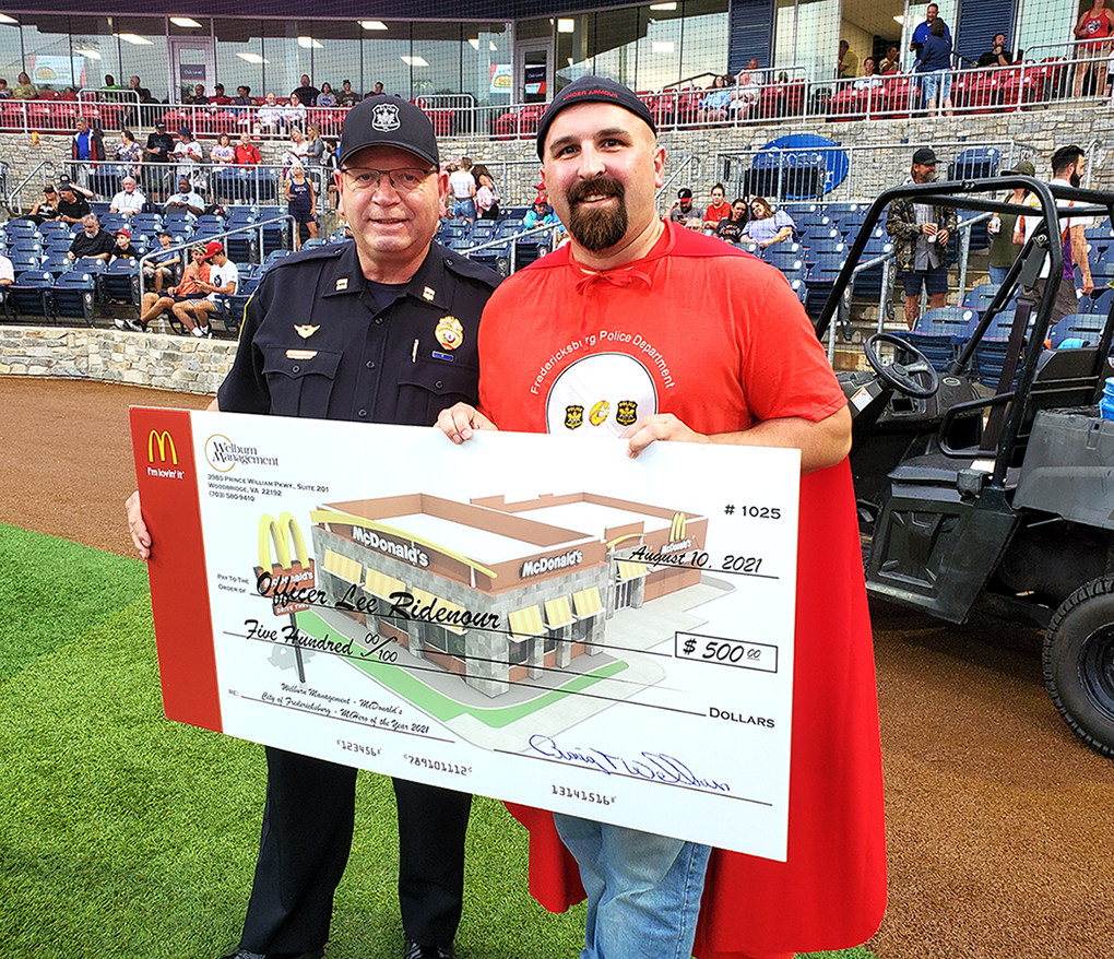 McHero Police Ridenour - Big Check wCaptain